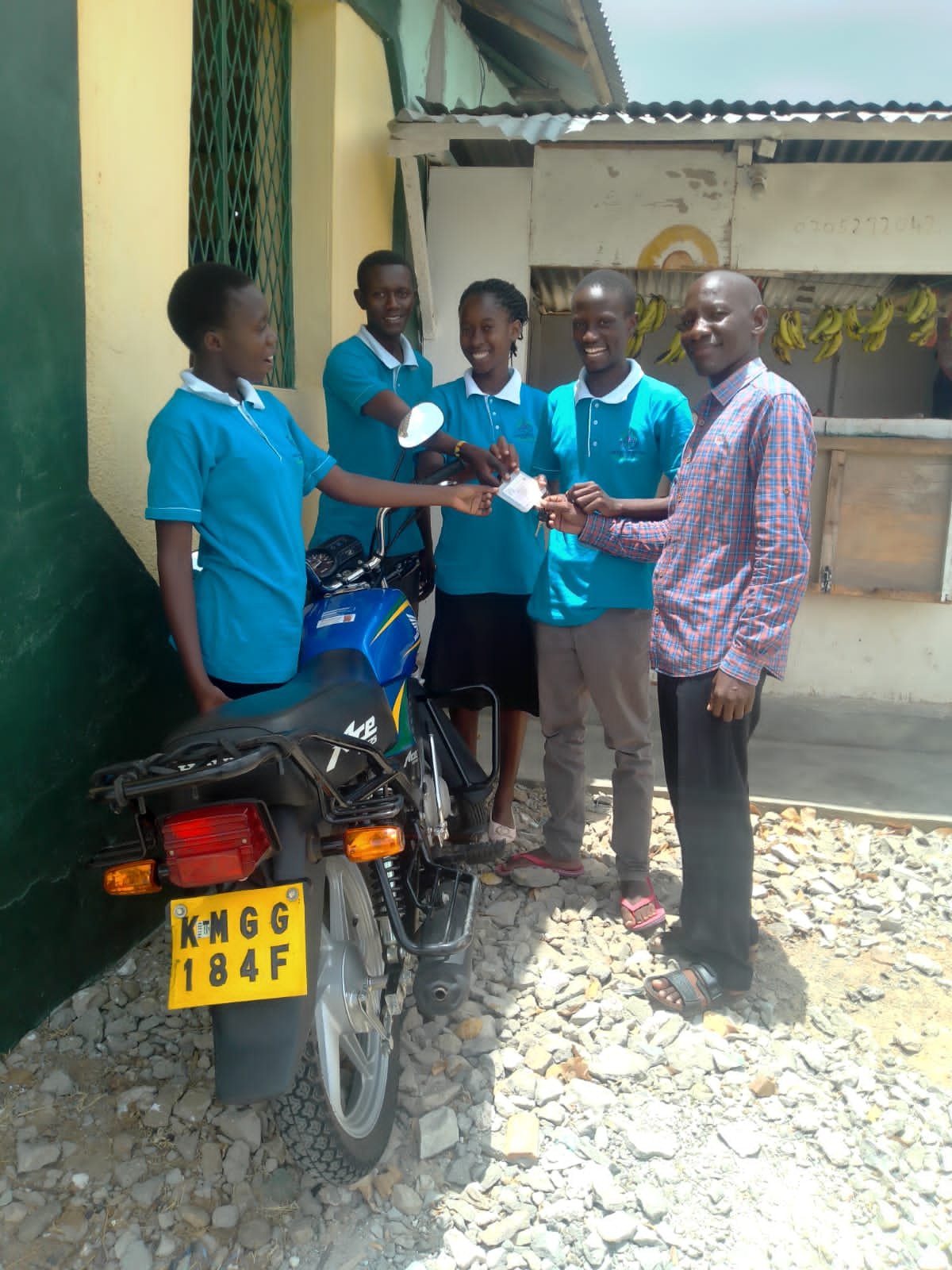 🎊A new motorbike for the ministry🎊